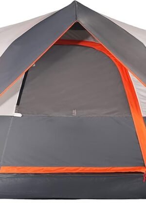 Tent for Family Camping Quick Setup, Instant Pop Up Dome Tents Outdoor 2-3 Person / 6 Person, with Water-Resistant Rainfly and Mesh Roofs & Door & Windows